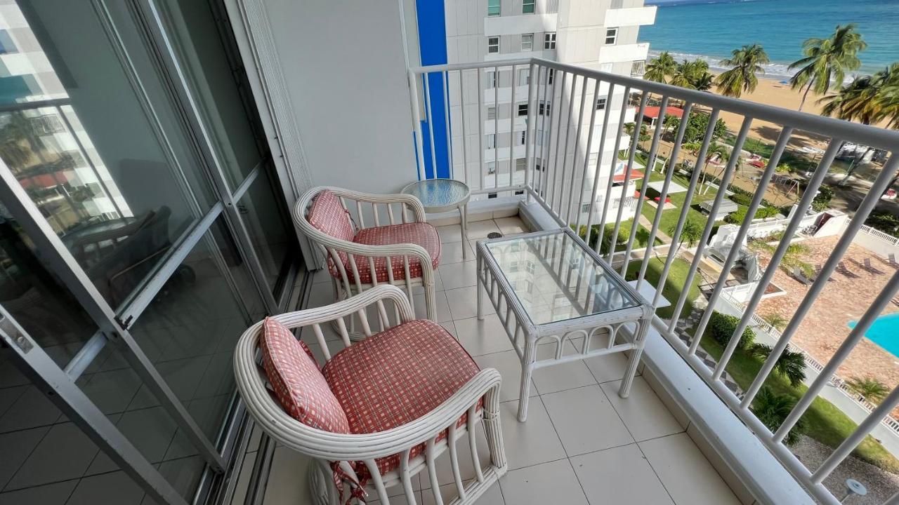 סן חואן Ocean Front 2 Bedroom & Bath In Isla Verde מראה חיצוני תמונה